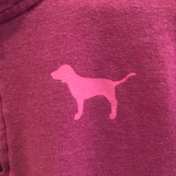 VS PINK XS  1/4 Zip Sweatshirt - Picture 5 of 5